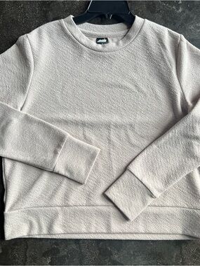 Avia Textured Crewneck Sweatshirt - Size Medium/Large